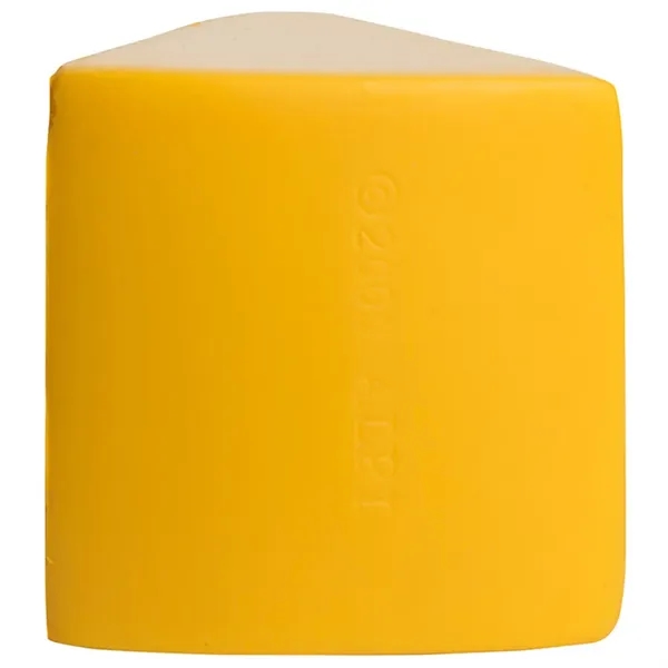 3.25" x 1.75" cheese wedge shaped stress reliever.... from ASI 34415 Alpi International LTD