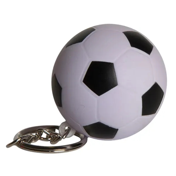 Soccer ball stress reliever with key ring.... from ASI 34415 Alpi International LTD