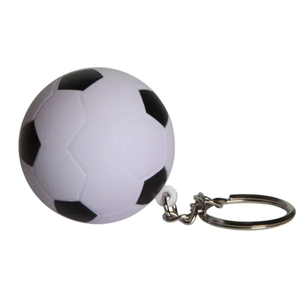 Soccer ball stress reliever with key ring.... from ASI 34415 Alpi International LTD