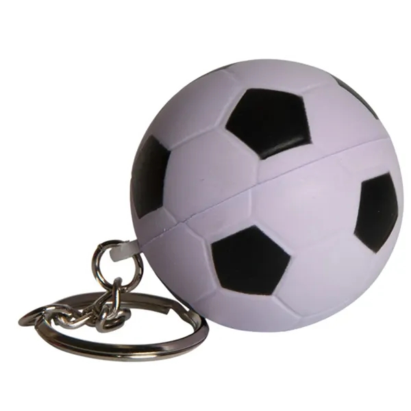 Soccer ball stress reliever with key ring.... from ASI 34415 Alpi International LTD