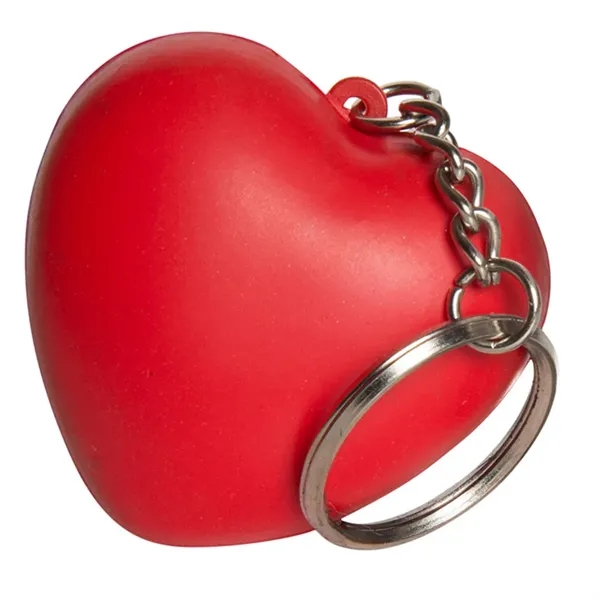 Heart shaped stress reliever with key ring.... from ASI 34415 Alpi International LTD