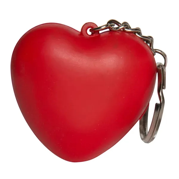 Heart shaped stress reliever with key ring.... from ASI 34415 Alpi International LTD