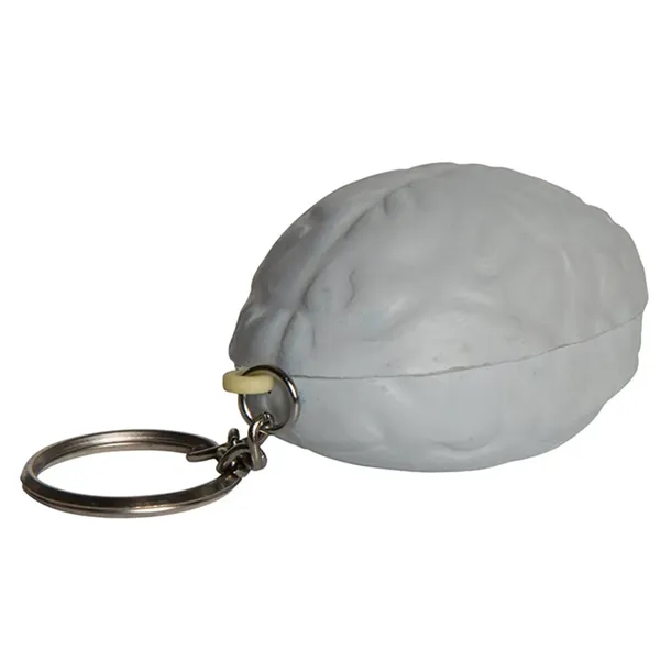 Brain shaped stress reliever with key ring.... from ASI 34415 Alpi International LTD