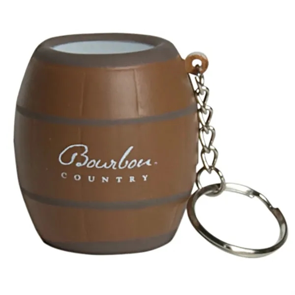 Barrel shaped stress reliever with key ring.... from ASI 34415 Alpi International LTD