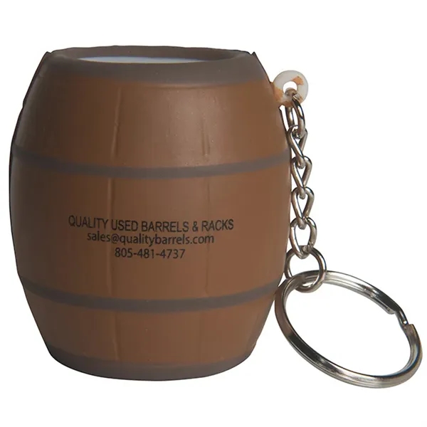 Barrel shaped stress reliever with key ring.... from ASI 34415 Alpi International LTD