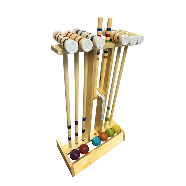 Perfect for outdoor fun, featuring natural wood components and vibrant colored... from ASI 30226 A J J Enterprises