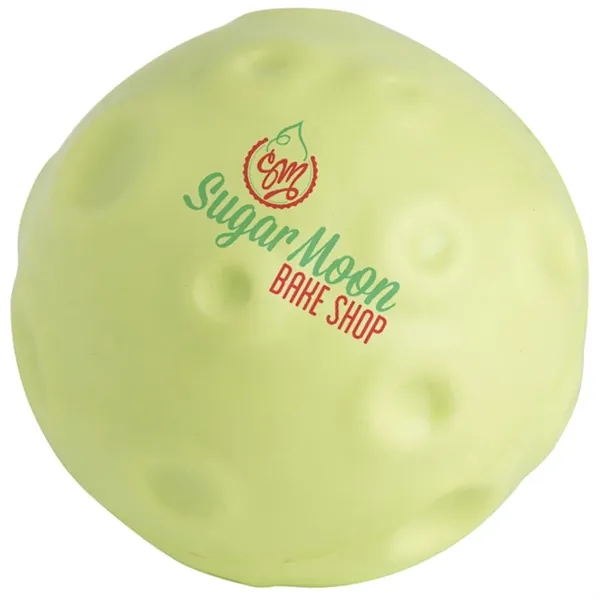 Moon shaped stress reliever with glow in the dark design.... from ASI 34415 Alpi International LTD