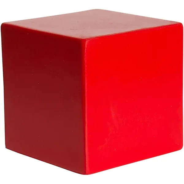 2.5" x 2.5" cube shaped stress reliever.... from ASI 34415 Alpi International LTD