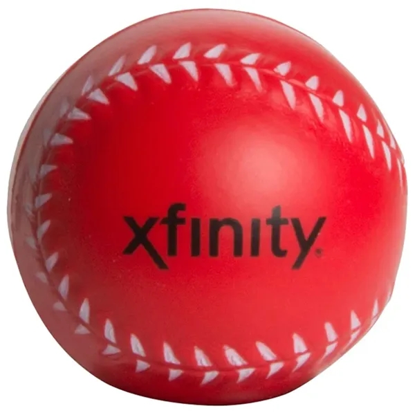 Baseball shaped stress reliever offered in assorted colors.... from ASI 34415 Alpi International LTD
