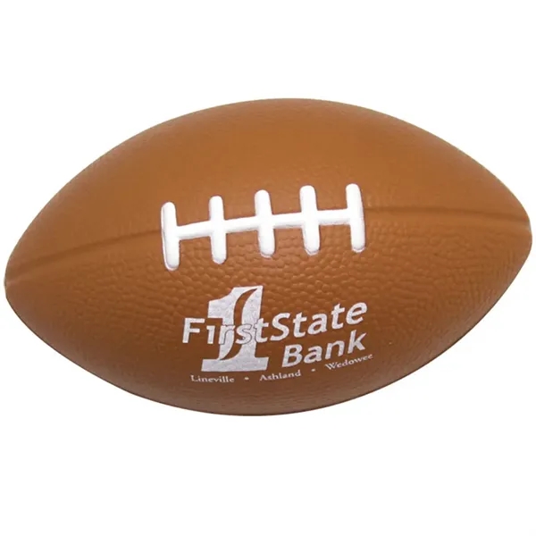 5" football shaped stress reliever.... from ASI 34415 Alpi International LTD