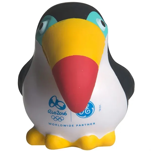 Toucan shaped stress reliever.... from ASI 34415 Alpi International LTD