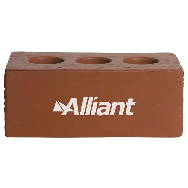 3.75" x 1.75" brick shaped stress reliever.... from ASI 34415 Alpi International LTD