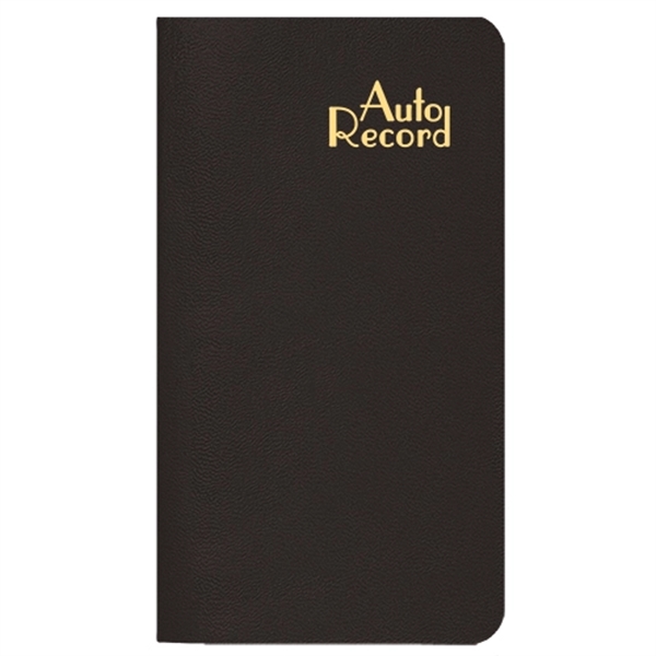 Auto record book with leatherette cover.... from ASI 76575 Payne Publishers Inc