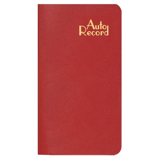 Auto record book with leatherette cover.... from ASI 76575 Payne Publishers Inc
