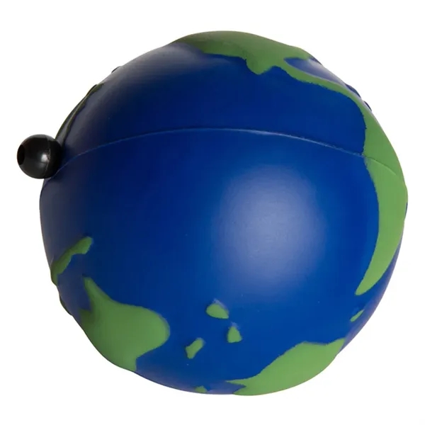 Planet Earth shaped stress ball with vibrating function.... from ASI 34415 Alpi International LTD