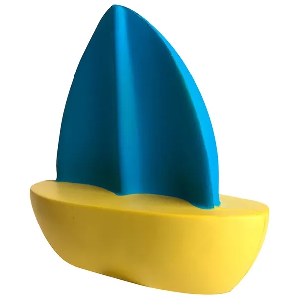 3.75" x 3.5" sailboat-shaped stress reliever.... from ASI 34415 Alpi International LTD