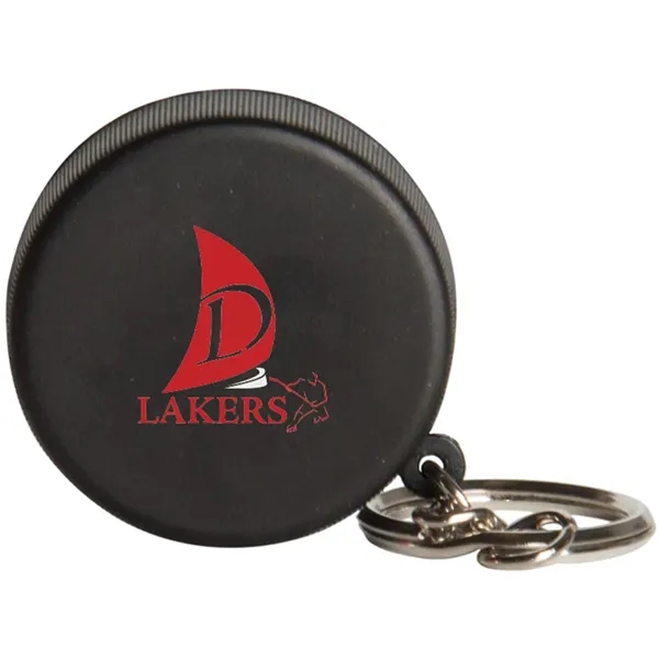 Hockey puck stress reliever with key ring.... from ASI 34415 Alpi International LTD