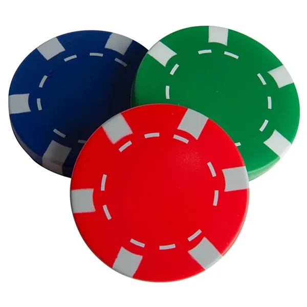 Casino chip shaped stress reliever.... from ASI 34415 Alpi International LTD