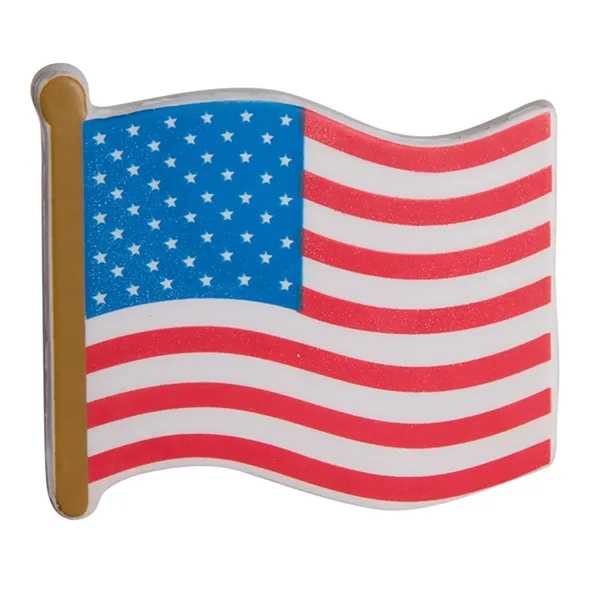 United States flag-shaped stress reliever.... from ASI 34415 Alpi International LTD