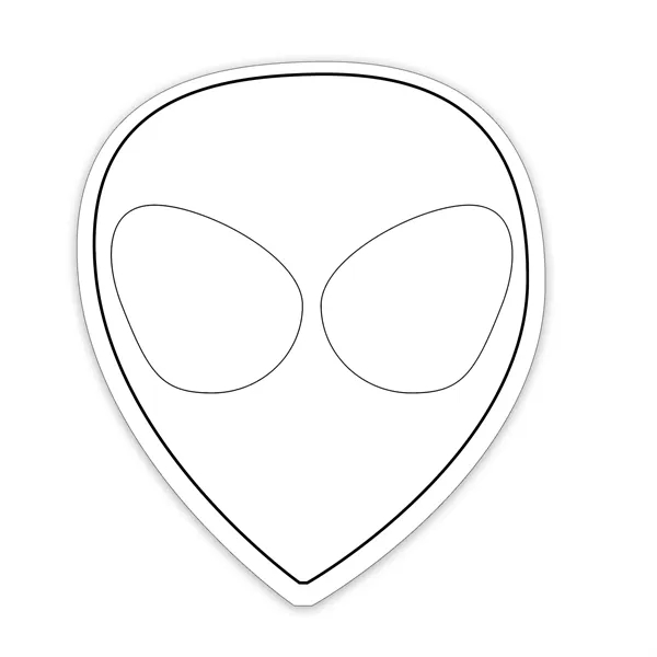 3.30"H x 2.84"W 20 mil Alien shaped magnet that's made in... from ASI 54040 Fey Promo / Magna-Tel by Fey