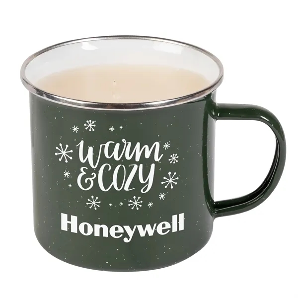 Enamel Camping Mug Candle available in Amazing Scents packaged in a... from ASI 44900 NC Custom (CI/Lanco) / Lanco
