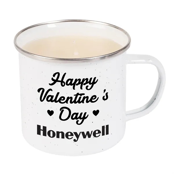 Enamel Camping Mug Candle available in Amazing Scents packaged in a... from ASI 44900 NC Custom (CI/Lanco) / Lanco