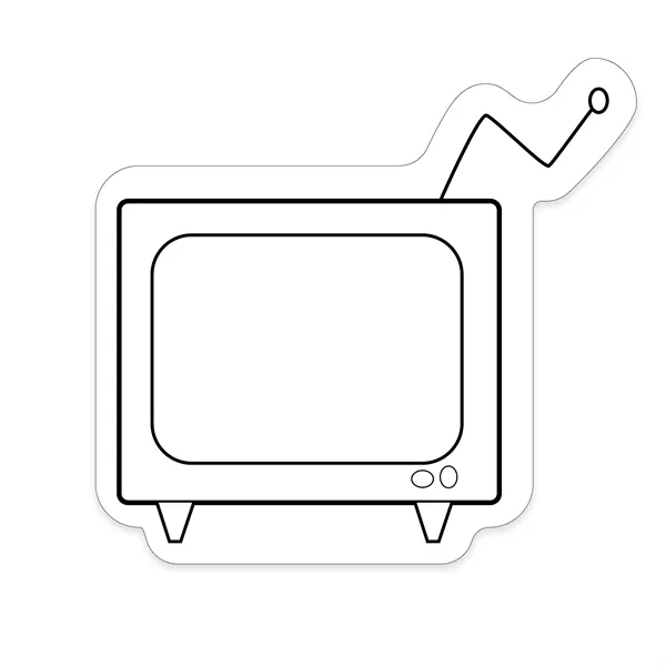 20 mil TV shaped magnet that's made in the USA and... from ASI 54040 Fey Promo / Magna-Tel by Fey