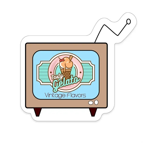 35 mil TV shaped magnet that's made in the USA and... from ASI 54040 Fey Promo / Magna-Tel by Fey