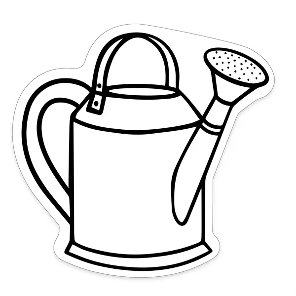 35 mil Watering Can shaped magnet that's made in the USA... from ASI 54040 Fey Promo / Magna-Tel by Fey