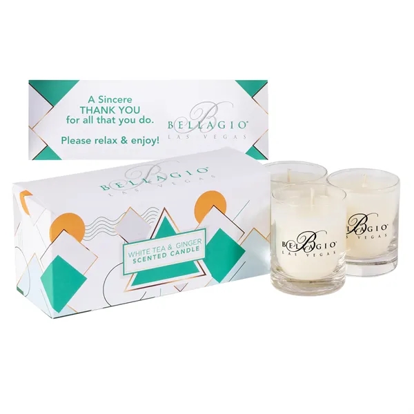 Soft touch gift box with candle... from ASI 44900 NC Custom (CI/Lanco) / Lanco