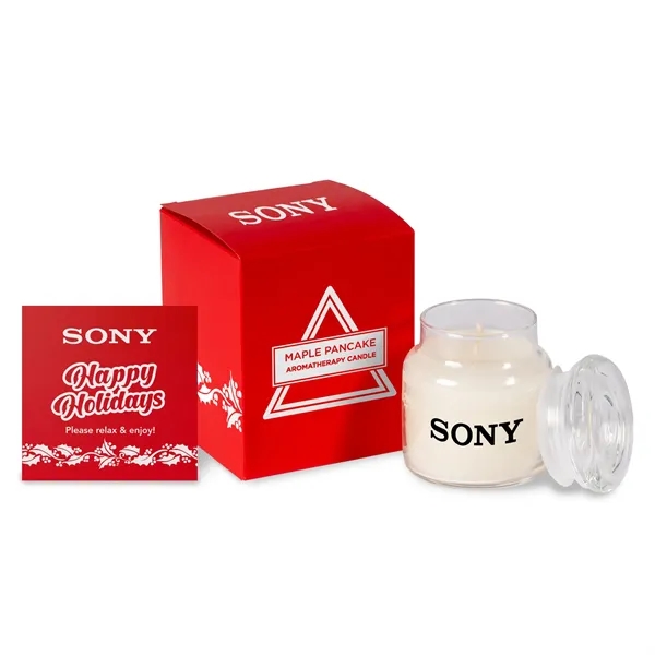 Soft touch gift box with candle... from ASI 44900 NC Custom (CI/Lanco) / Lanco