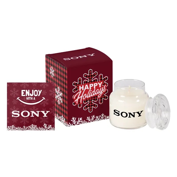 Soft touch gift box with candle... from ASI 44900 NC Custom (CI/Lanco) / Lanco