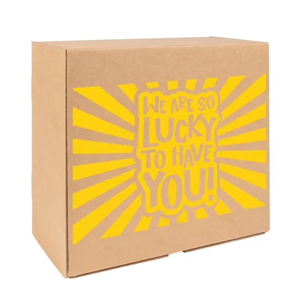 Mailer with mugs, s'mores, blanket and hot chocolate bombs... from ASI 44900 NC Custom (CI/Lanco) / Chocolate Inn