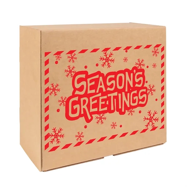 Mailer with mugs, s'mores, blanket and hot chocolate bombs... from ASI 44900 NC Custom (CI/Lanco) / Chocolate Inn