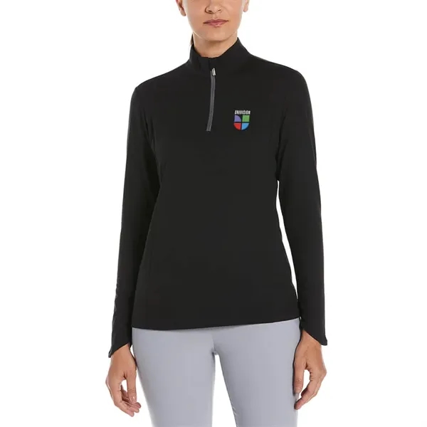 A lightweight and dynamic ladies 1/4 zip that offers full range... from ASI 61005 Hirsch Gift Inc