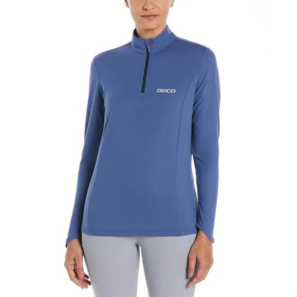 A lightweight and dynamic ladies 1/4 zip that offers full range... from ASI 61005 Hirsch Gift Inc