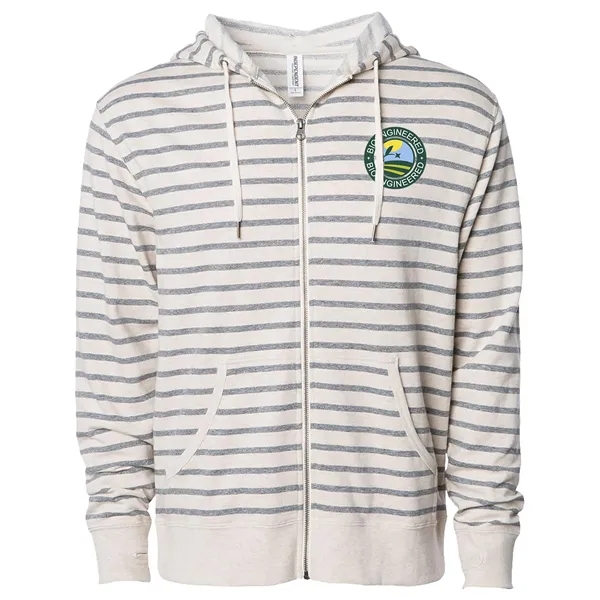 Unisex Heather French Terry Zip Hooded Sweatshirt... from ASI 30208 A P Specialties / AP Specialties