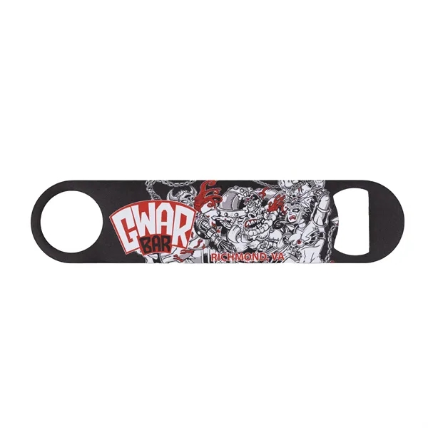 7" x 1.625" stainless steel paddle style bottle opener.... from ASI 52263 EMT