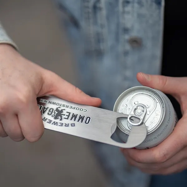 7" x 1.625" stainless steel paddle style bottle opener.... from ASI 52263 EMT