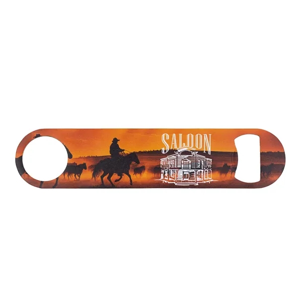 7" x 1.625" stainless steel paddle style bottle opener.... from ASI 52263 EMT