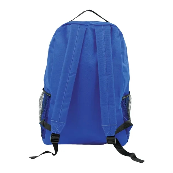 12.5" x 18" backpack with double zipper closure, multiple pockets, loop... from ASI 37980 Bagworld