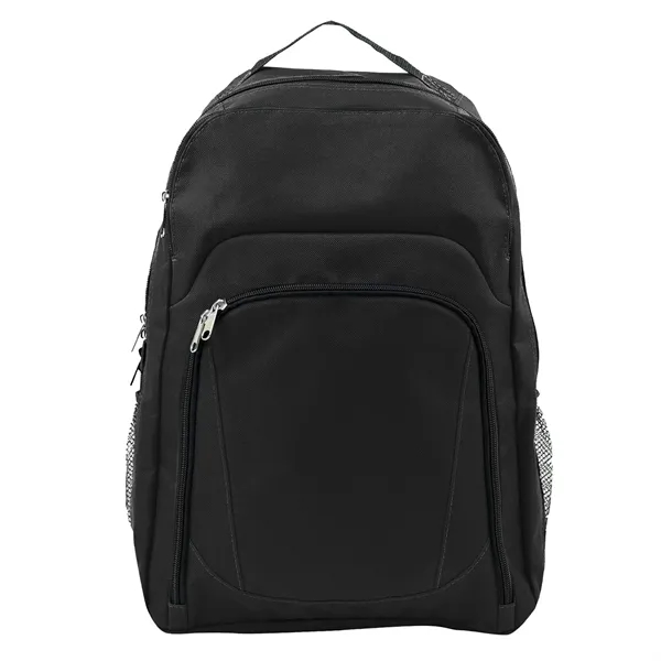 12.5" x 18" backpack with double zipper closure, multiple pockets, loop... from ASI 37980 Bagworld