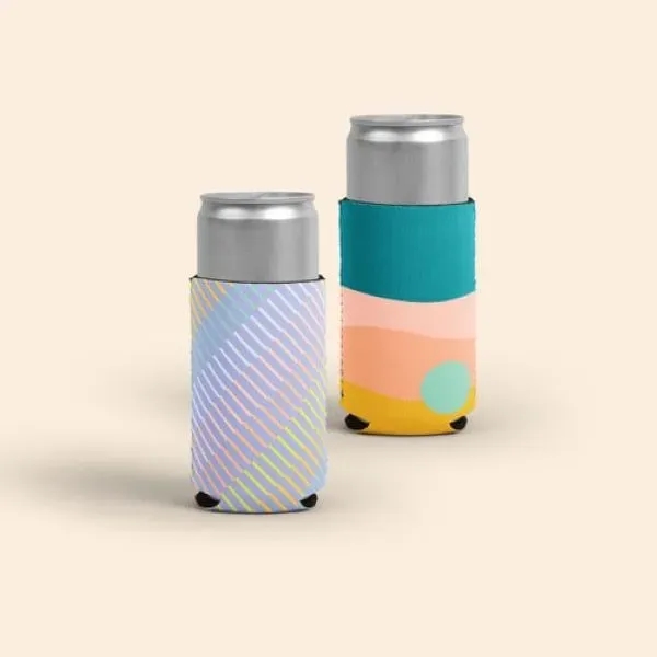 A collapsible can insulator with customizable colored stitching. Includes a full... from ASI 74710 Numo