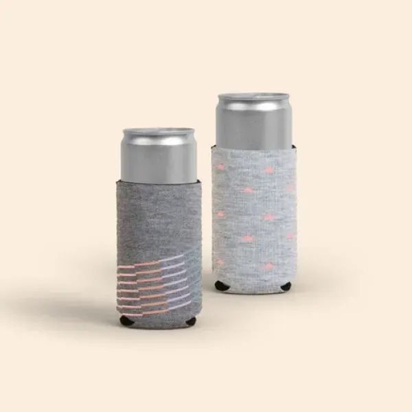 Heathered Jersey Knit/High-Quality Neoprene ( Wetsuit Material ), collapsible can insulator... from ASI 74710 Numo