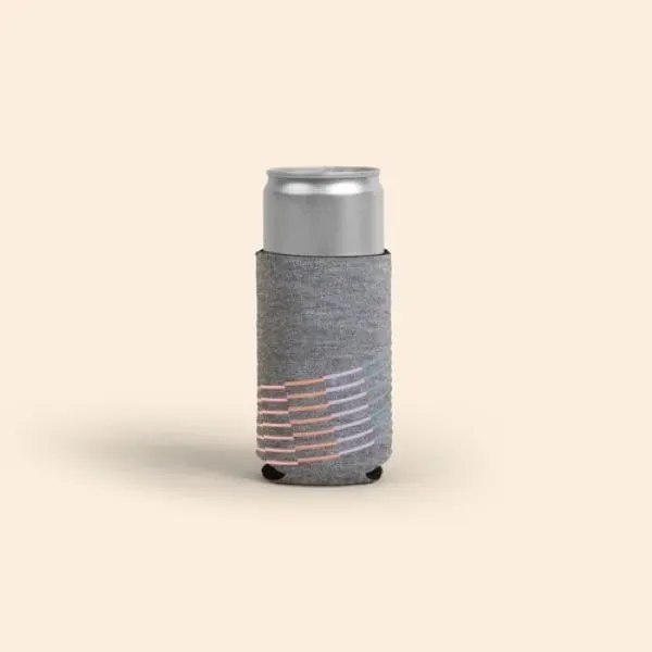 Heathered Jersey Knit/High-Quality Neoprene ( Wetsuit Material ), collapsible can insulator... from ASI 74710 Numo