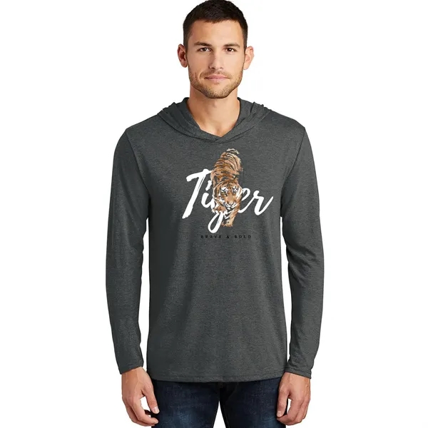 DISTRICT PERFECT TRI LONG SLEEVE HOODIE... from ASI 30208 A P Specialties / AP Specialties