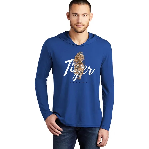 DISTRICT PERFECT TRI LONG SLEEVE HOODIE... from ASI 30208 A P Specialties / AP Specialties