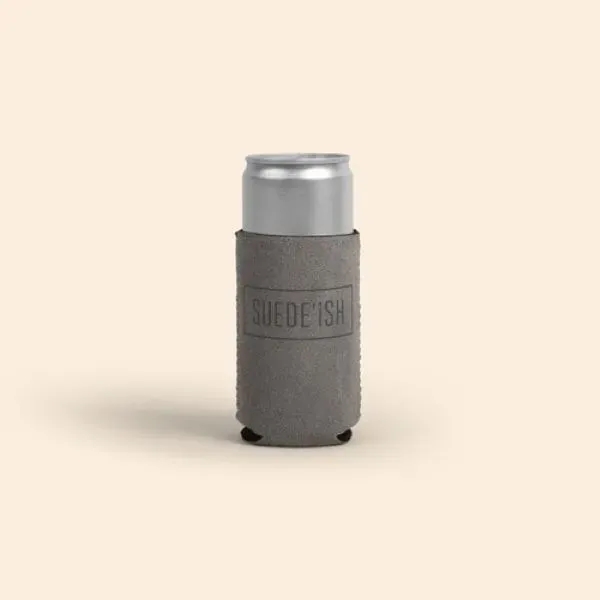 Suede-ish/High-Quality Neoprene ( Wetsuit Material ) collapsible can insulator with customizable... from ASI 74710 Numo