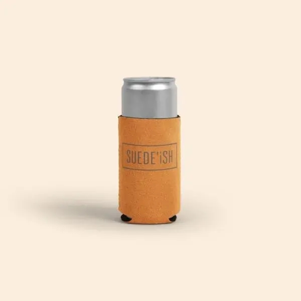 Suede-ish/High-Quality Neoprene ( Wetsuit Material ) collapsible can insulator with customizable... from ASI 74710 Numo