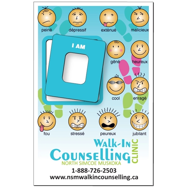 Mood Magnet Photo Frame Digitally printed in Full Color on long... from ASI 87400 ArtechPro